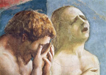 Adam en Eva Verbannen uit het Paradijs, c.1427 (detail)